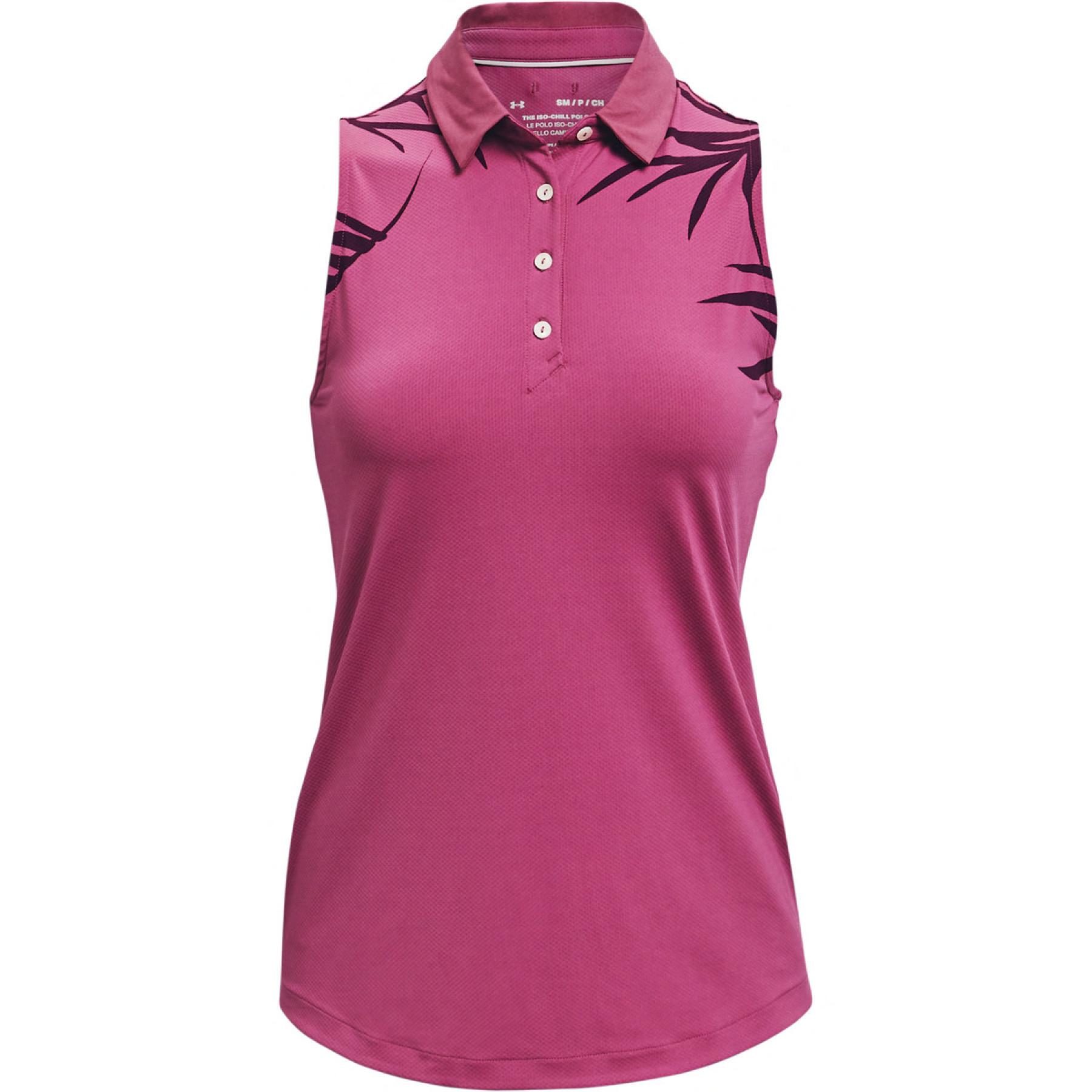 Polo de mujer Under Armour sans manches iso-chill