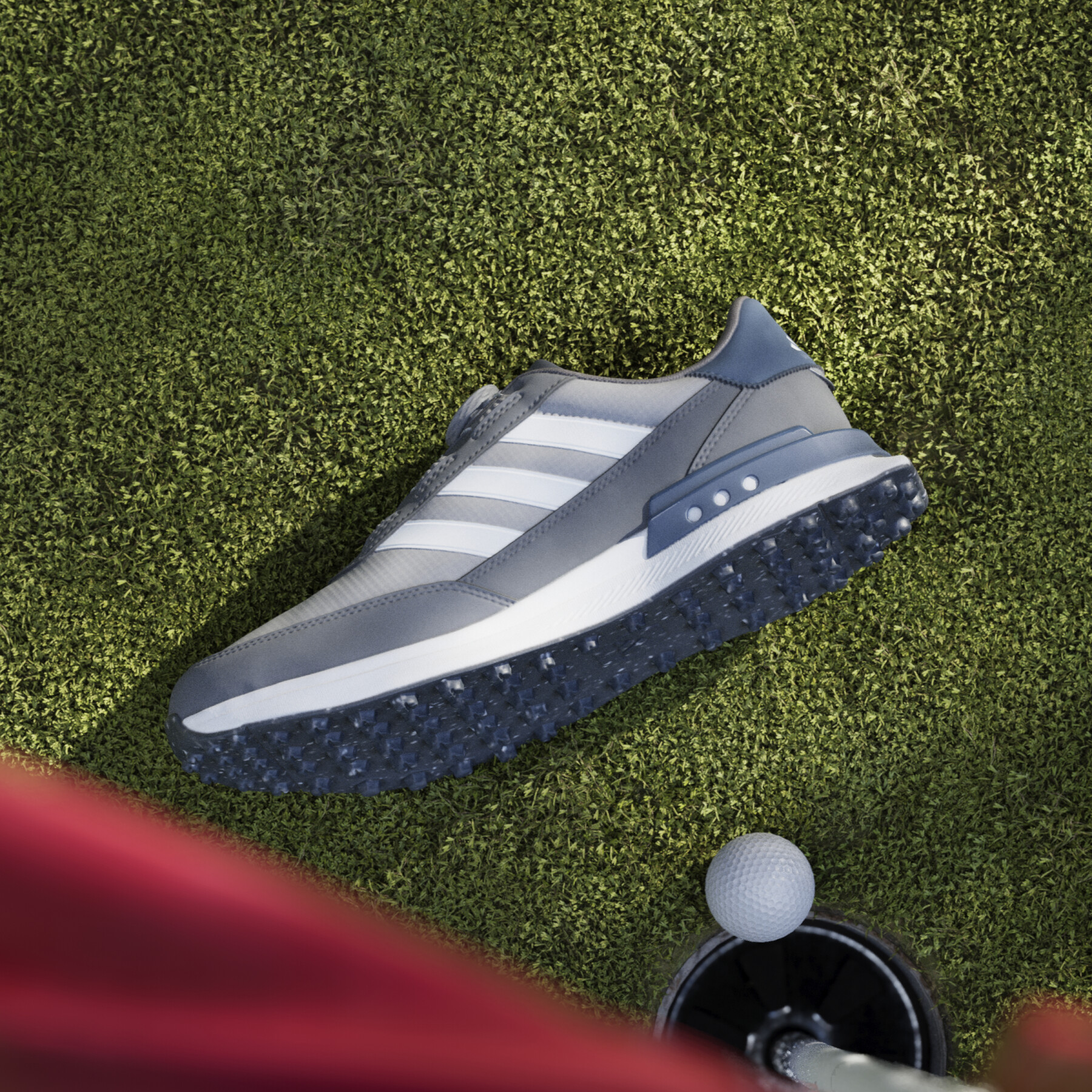 Zapatos de golf sin clavos adidas S2G BOA 24 Wide