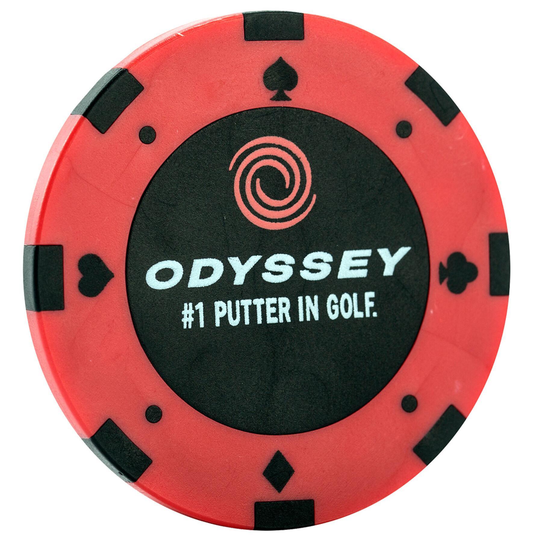 Marcadores de pelotas de golf Callaway odyssey poker chip