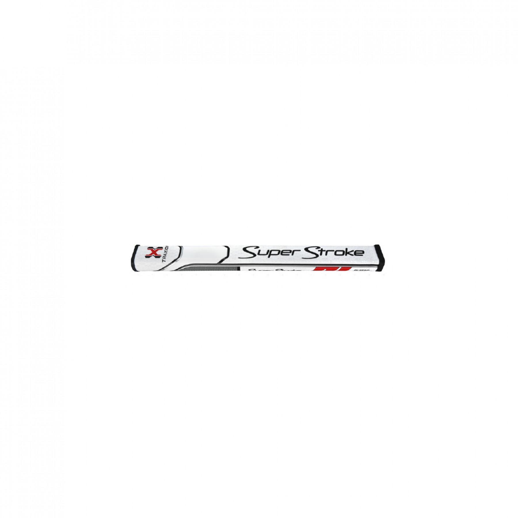 Agarre Super Stroke putter x traxion flatso 1.0