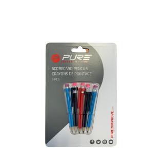Lápiz de golf con goma de borrar Pure2Improve Pencils With Eraser