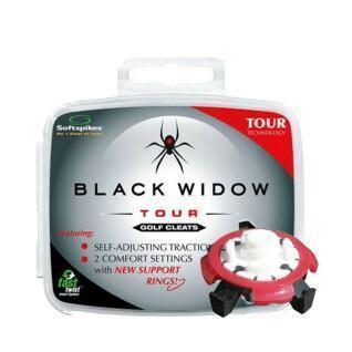 Tachuelas Softspikes Black Widow tour fast twist