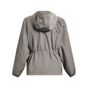 Chaqueta impermeable con capucha para mujer Under Armour Rush Woven Novelty